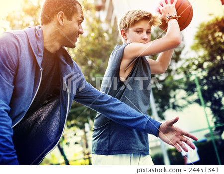 Basketball Player Sport Game Plan Tactics Concept 24451341