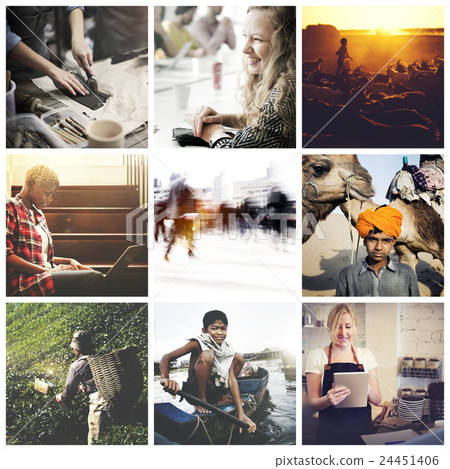 Diverse Ethnic Diversity Ethnicity Community Concept 24451406