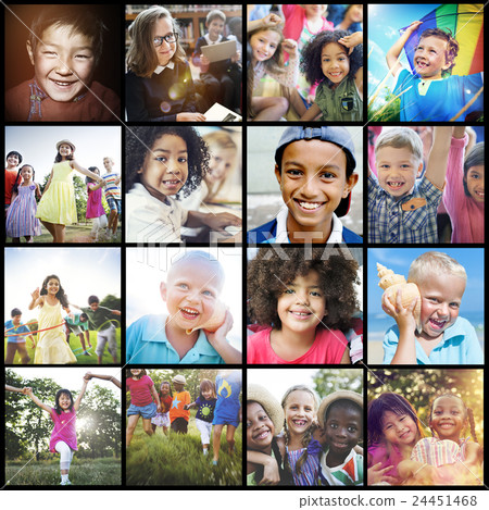 Unity Young Variation Diversity Ethnicity Children Concept Unity Young Variation Diversity Ethnicity Children Concept 24451468