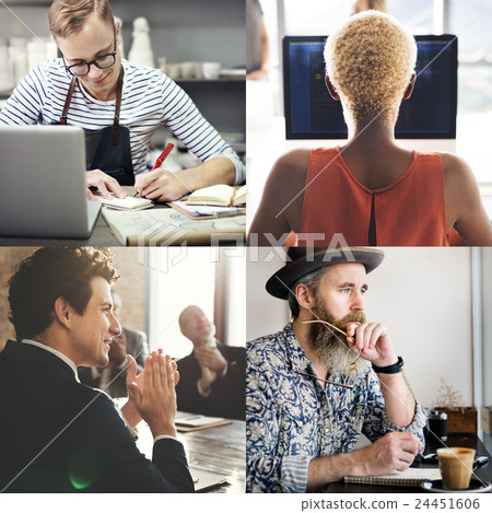 Urban Business Corporation Career Community Concept 24451606