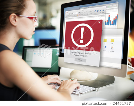 Error Alert Failure Icon Problem Concept 24451737