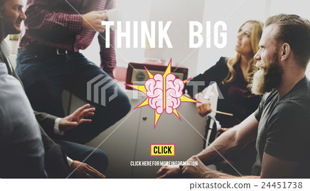 Ideas Brainstorming Vision Innovation Think Big Concept 24451738