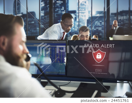 Fraud Scam Phishing Caution Deception Concept Fraud Scam Phishing Caution Deception Concept 24451761