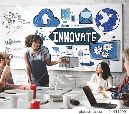 Innovate Innovation Technology Connection Network Concept 24451999