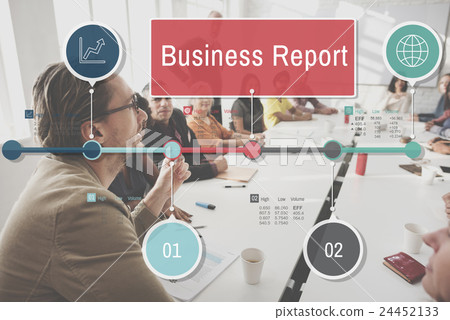Business Report Resulting Information Article Concept 24452133