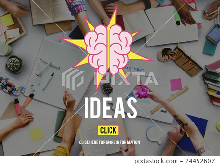 Ideas Brainstorming Vision Innovation Think Big Concept Ideas Brainstorming Vision Innovation Think Big Concept 24452607