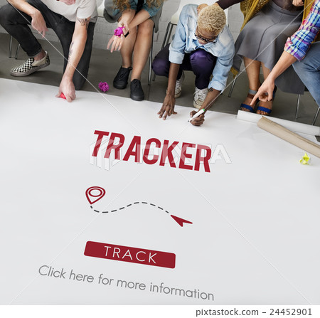 Tracker Athlete Gadget Heart-rate Lifestyle Sport Concept 24452901