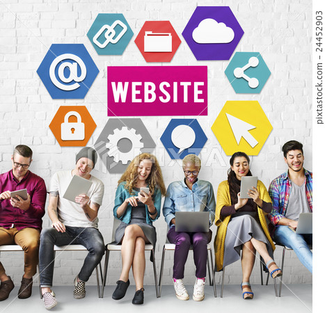 Website Browsing Internet Online Concept 24452903