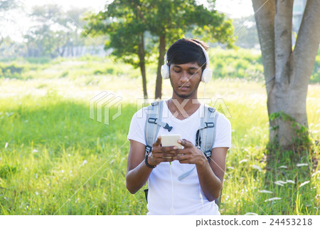 indian college male student using indian college male student using 24453218