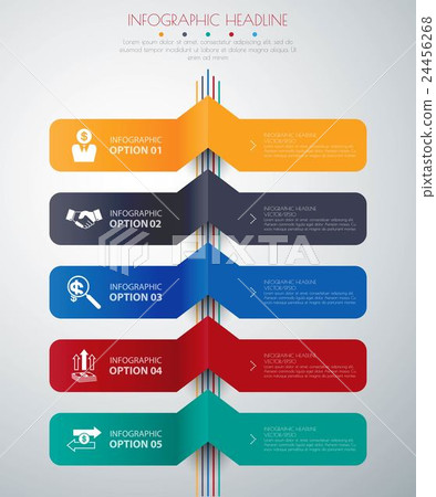 timeline infographics with icons set. timeline infographics with icons set. 24456268