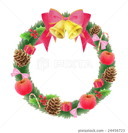 Christmas wreath red series 24456723