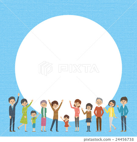 Background with people [Simple character series] 24456738