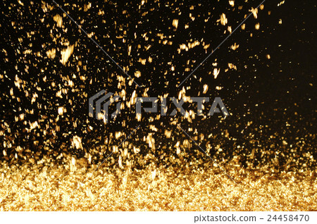 Stock Photo: gold leaf, materials, material