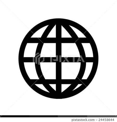 WWW sign icon, World wide web symbol icon 24458644