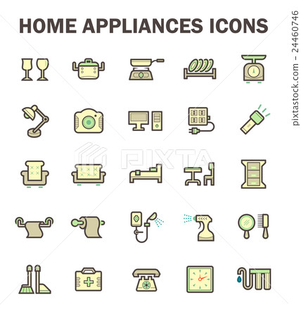 Home appliance icon 24460746