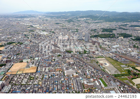 Aerial view of Takatsuki Aerial view of Takatsuki 24462193