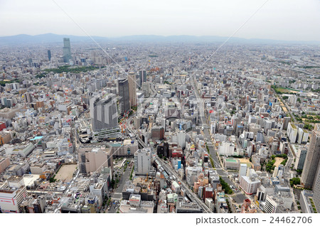 Aerial view of Osaka Minami Aerial view of Osaka Minami 24462706