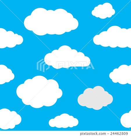 Clouds Seamless Pattern Background 24462809