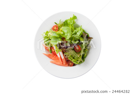 Salad with crab stick 24464282