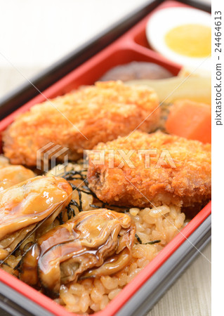 Delicious oyster box lunch 24464613