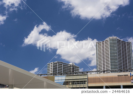 Scenery in front of Yurikamome Toyosu station 24464616