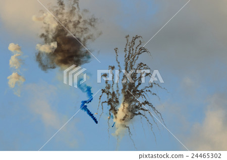 Fireworks of the day fireworks smoke dragon great piece 24465302