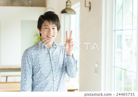 Male in twenties Male in twenties 24465735