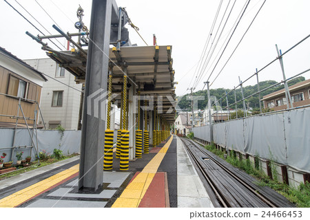 Inamuragasaki station construction under construction Inamuragasaki station construction under construction 24466453