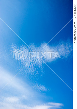秋天的天空鱗片狀雲 24466685