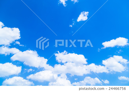 雲彩棉花雲彩積雲高積雲藍天白色雲彩盛夏天空背景材料雲彩藍天綜合背景 24466756