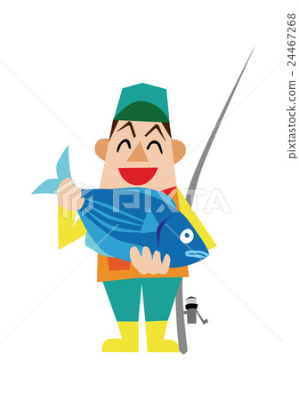 Fishing, sea fishing, angler, breakwater, throwing fishing Fishing, sea fishing, angler, breakwater, throwing fishing 24467268