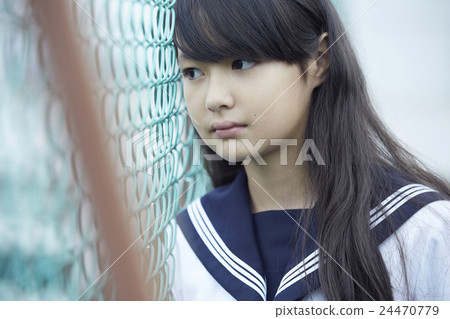 Girls Junior High School Portrait 24470779