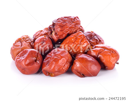 chinese jujubes isolated on white background chinese jujubes isolated on white background 24472195