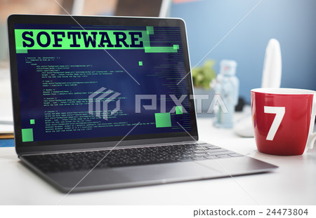 Software Application Programming Developer Technology Concept 24473804