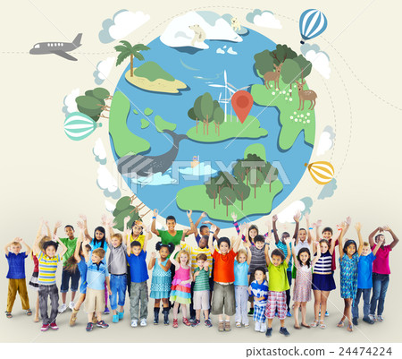 Earth Life Global Nature Animals Concept 24474224