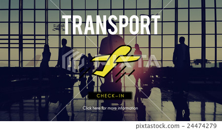 Transport Travel Departure Take off Concept 24474279
