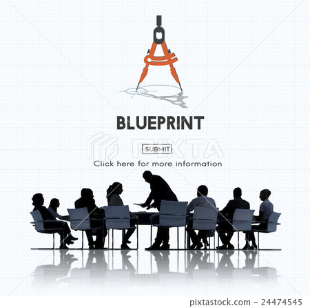 Blueprint Architect Dimensions Project Drafting Concept 24474545