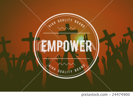 Empower Empowering Empowerment Improvement Concept Empower Empowering Empowerment Improvement Concept 24474900