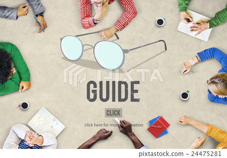 Guide Instructor Glasses Icon Expert Concept Guide Instructor Glasses Icon Expert Concept 24475281