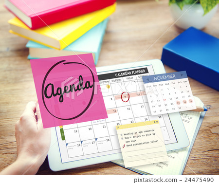 Agenda Planner To Do List Planning Concept Agenda Planner To Do List Planning Concept 24475490
