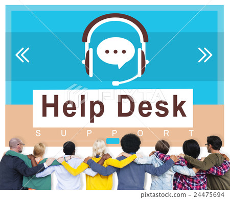 Help Desk Operator Customer Care Service Concept Help Desk Operator Customer Care Service Concept 24475694