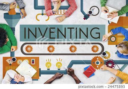 Inventing Innovation Create Creative Process Concept 24475893