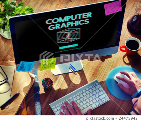 3D Three Dimensional Futuristic Display Modern Concept 3D Three Dimensional Futuristic Display Modern Concept 24475942