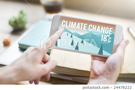 Climate Change Natural Planet Temperature Concept 24476222