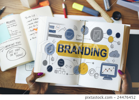Branding Advertising Commercial Trademark Marketing Concept Branding Advertising Commercial Trademark Marketing Concept 24476452