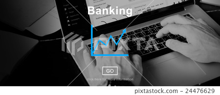 Banking Financial Savings Progress Chart Concept 24476629