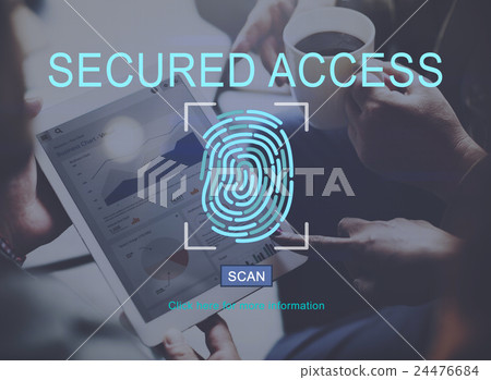 Fingerprint Technology Data Protection Concept Fingerprint Technology Data Protection Concept 24476684