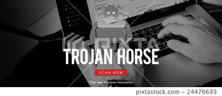 Scam Virus Spyware Malware Antivirus Concept Scam Virus Spyware Malware Antivirus Concept 24476689