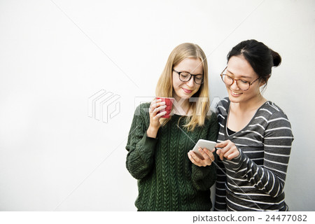 Digital Connection Networking College Bonding Concept Digital Connection Networking College Bonding Concept 24477082