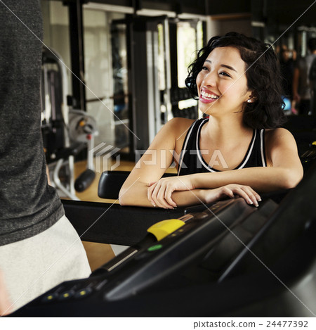 Fitness Gym Hobby Healthy Assistance Active Concept 24477392